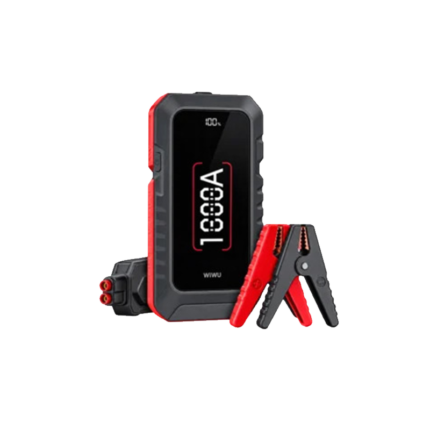 WiWU car battery jump starter 1000A with power bank and digital display