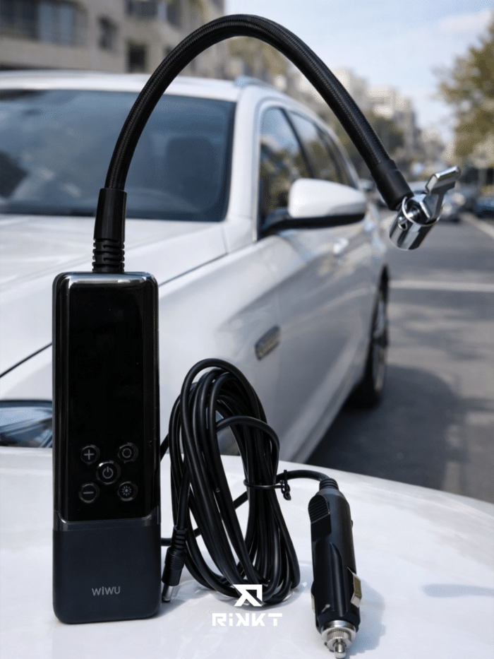 WiWU Tire Inflator Pump 85W Multi-Mode Vehicle Air Compressor - Image 6