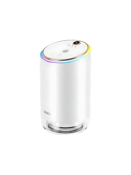 WiWU car smart oil diffuser with adjustable mist and RGB ambient light