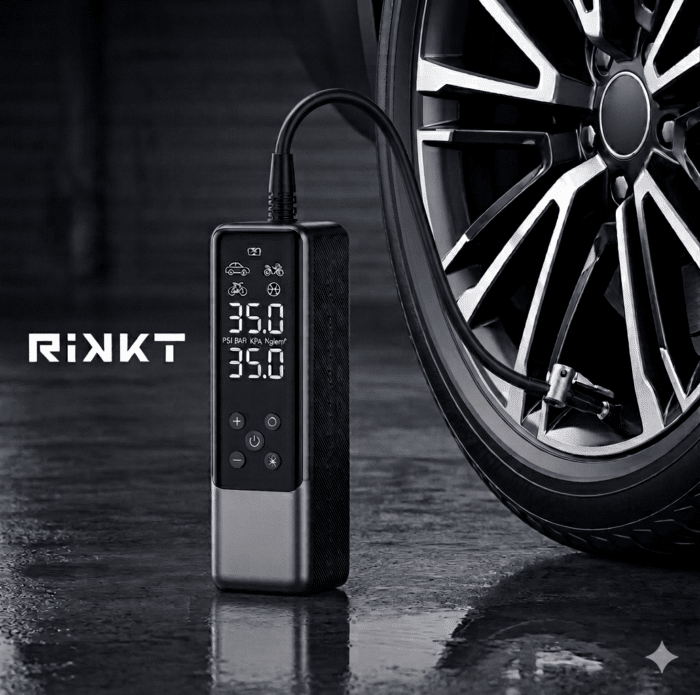 WiWU Tire Inflator Pump 85W Multi-Mode Vehicle Air Compressor - Image 2