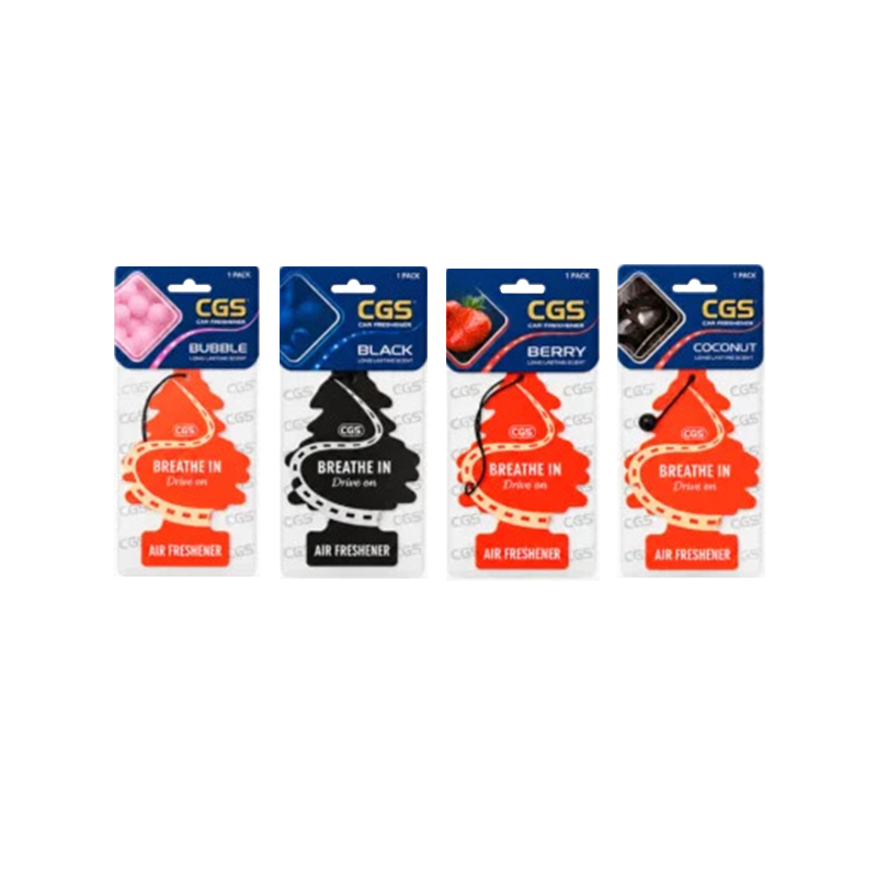 14 CGS tree air freshener pack of 4