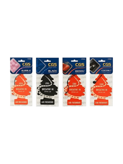 CGS tree air freshener pack of 4