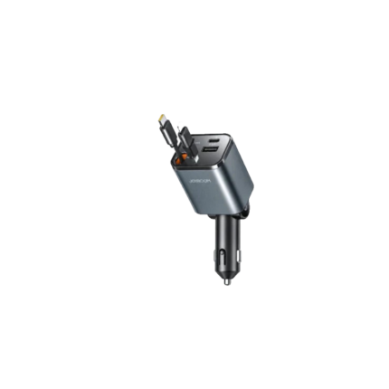 JOYROOM 60W 3-in-1 Retractable Car Charger