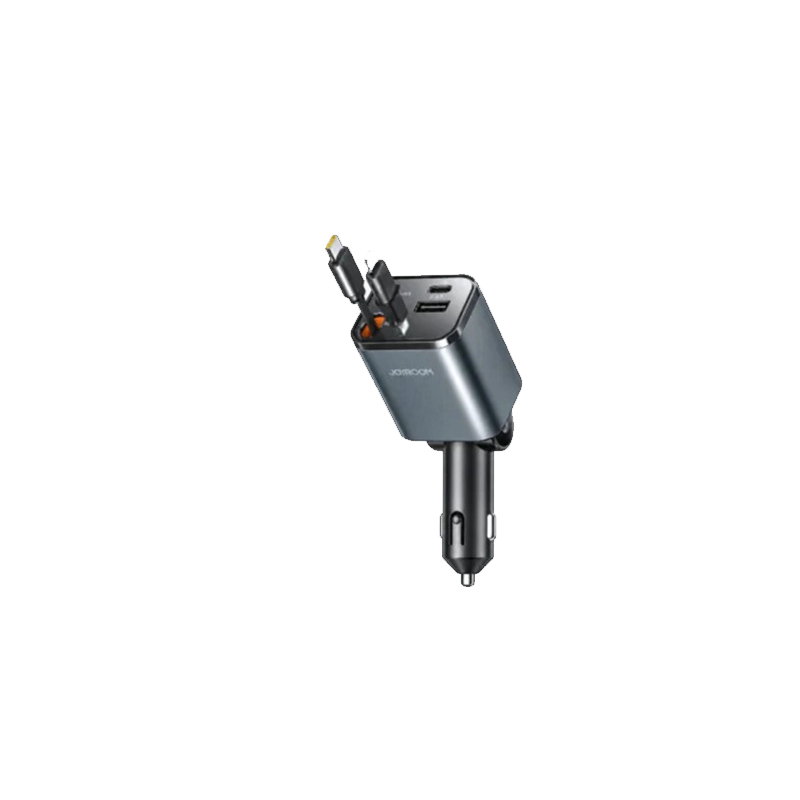 12 JOYROOM 60W 3-in-1 Retractable Car Charger