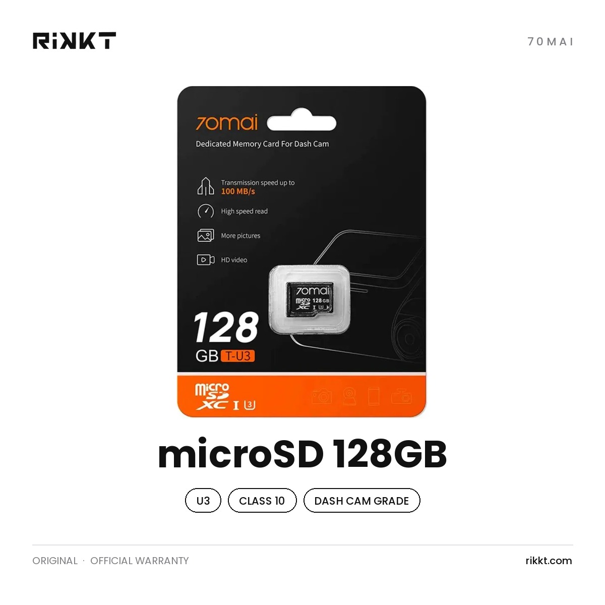 DC-70MAI-MICROSD-128GB-1 70mai microSD Card 128GB