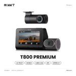 70mai T800 Premium 3-Channel Dash Cam – 4K Front, 4K Rear & IR Cabin
