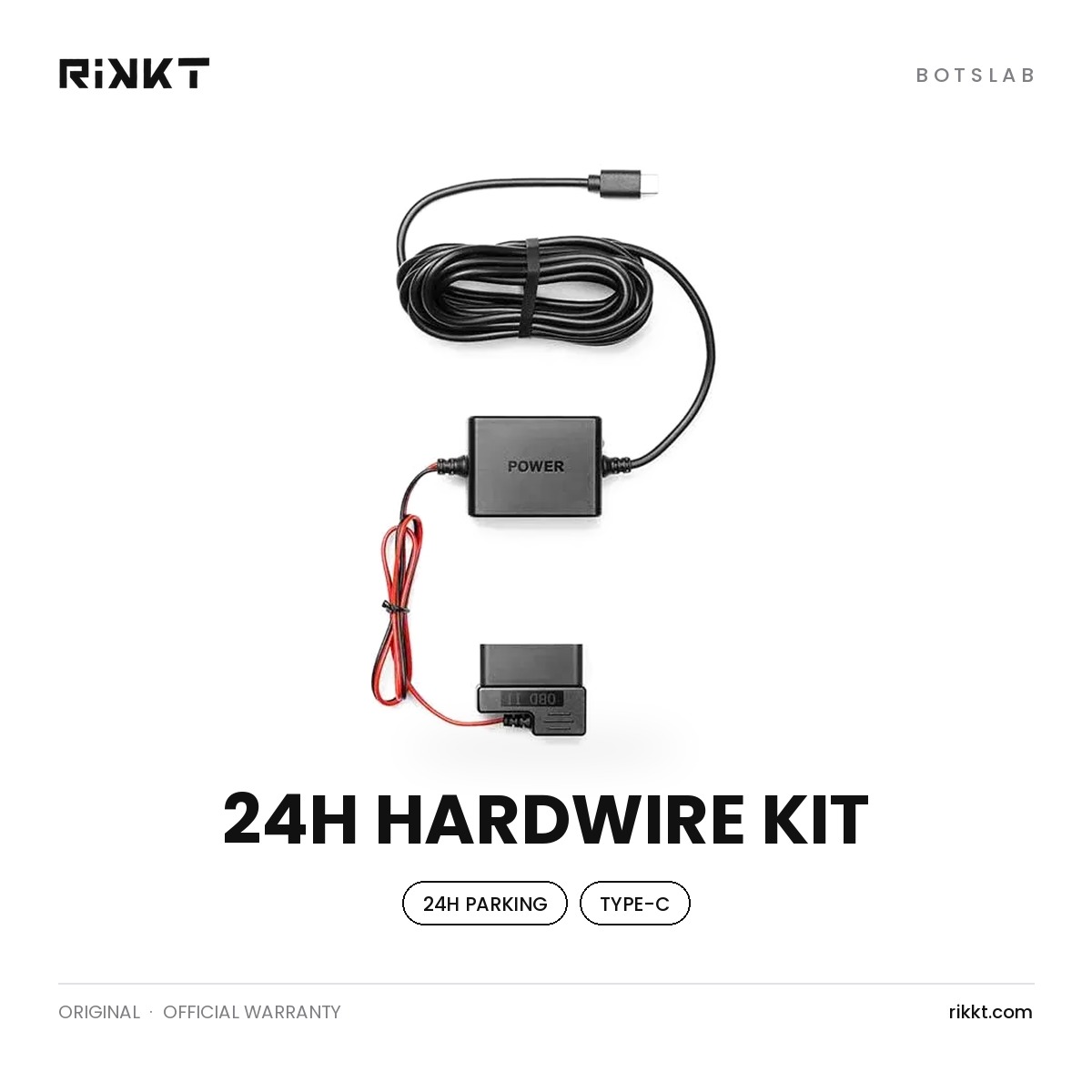 DC-BOTSLAB-24H-KIT-1 Botslab 24H Parking Hardwire Kit