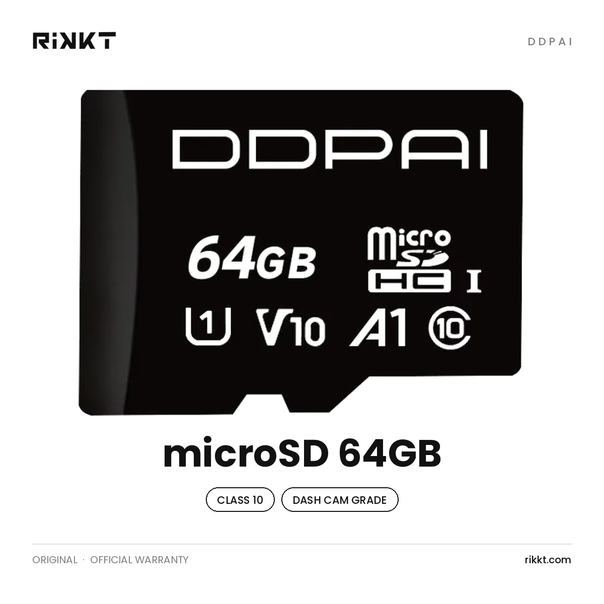 DC-DDPAI-MICROSD-64GB-1 DDPAI microSD Card 64GB