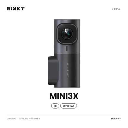 DDPAI Mini3X Mini Dash Cam – 3K with Infrared Night Vision