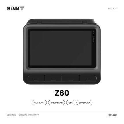 داش كام DDPAI Z60 – أمامية 4K وخلفية 1080P + GPS