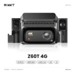 داش كام DDPAI Z60T ثلاثية بخاصية 4G – أمامية 4K وخلفية 1080P وكابينة 2K