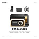 داش كام DDPAI Z90 Master بخاصية 4G – أمامية 4K وخلفية 4K + GPS