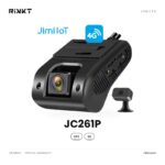 داش كام Jimi JC261P بخاصية 4G – أمامية وكابينة بالأشعة تحت الحمراء وتنبيهات قيادة وتتبع GPS