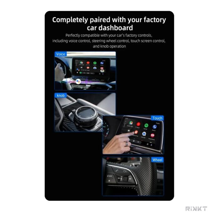 ⁦Ottocast Play2Video Wireless CarPlay Adapter⁩ - الصورة ⁦2⁩