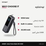 Anker Power Bank 25K 165W with Built-In & Retractable Cables - Image 2