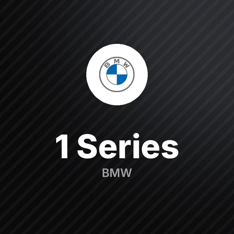 بي إم دبليو 1 Series
