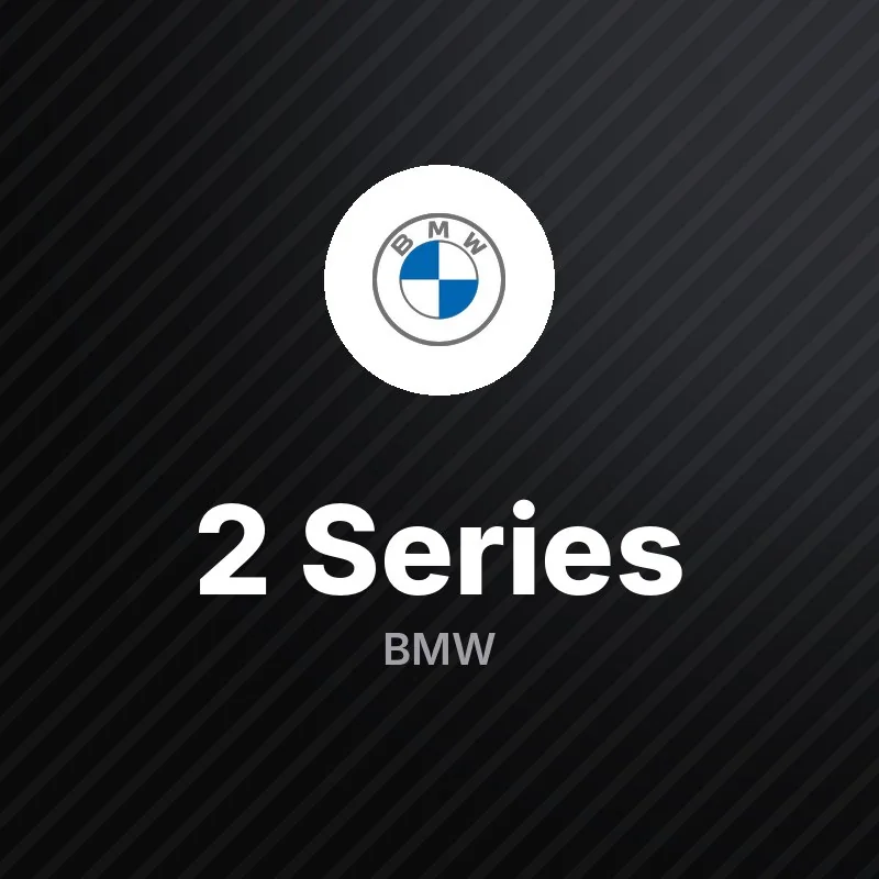 بي إم دبليو 2 Series