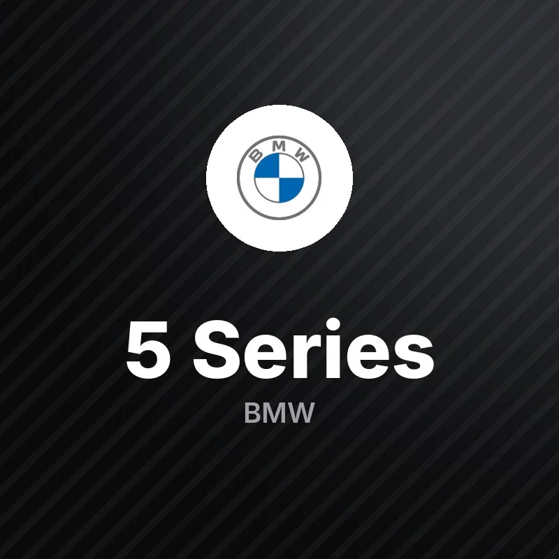 بي إم دبليو 5 Series