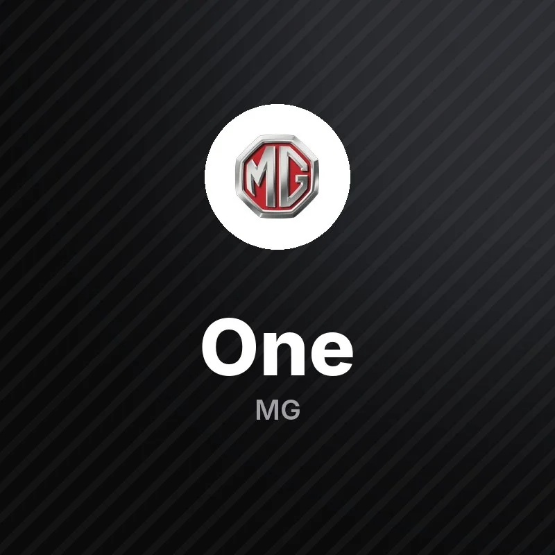 إم جي One