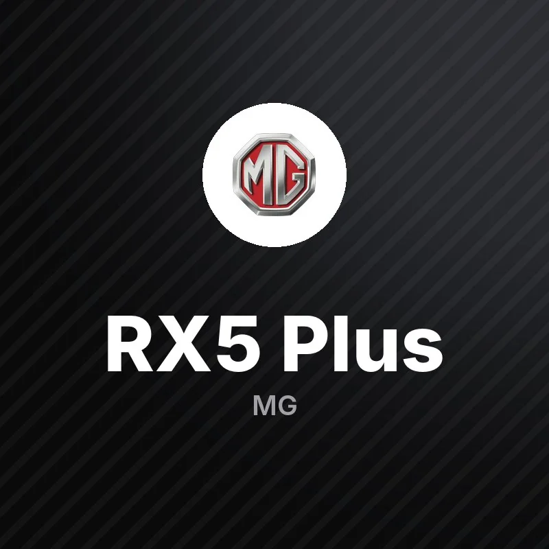 MG RX5 Plus