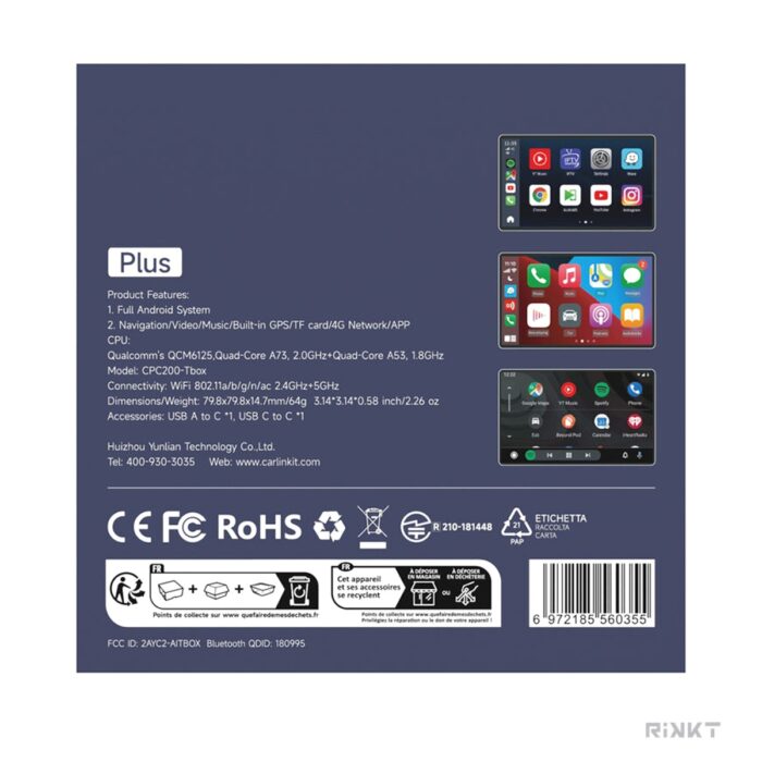 Carlinkit Tbox Plus CarPlay AI Box - Image 6