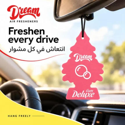 Dream Deluxe Air Freshener Tree – In the car