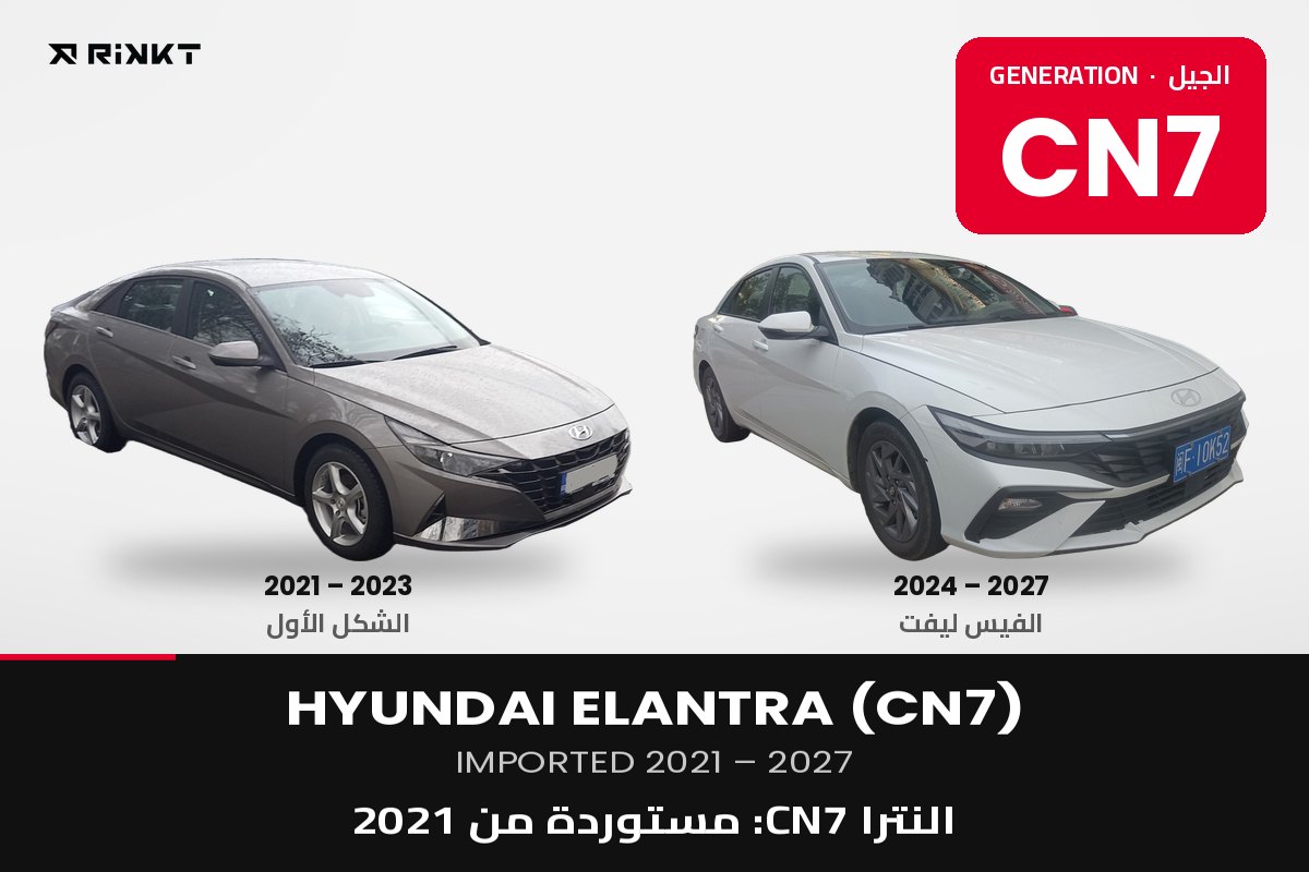 النترا CN7 (مستوردة 2021-2027)