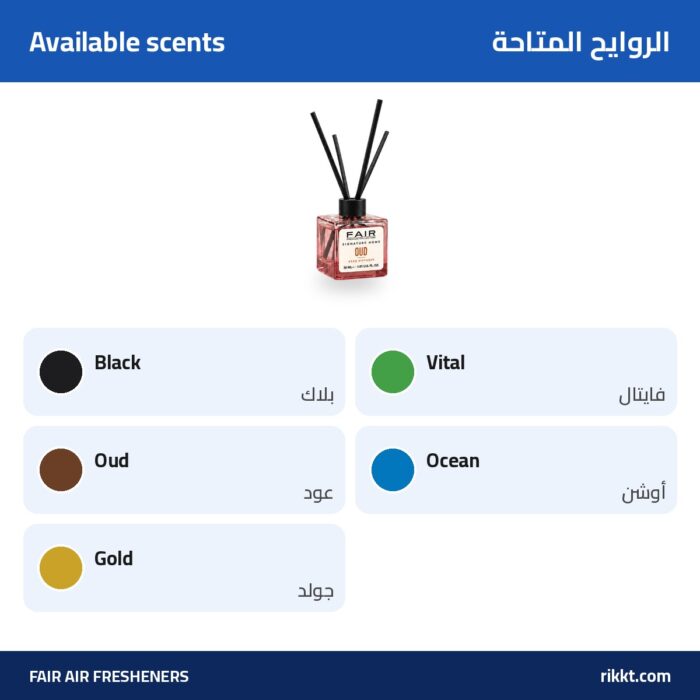 Fair Reed Diffuser 30ml – For Small Rooms - Image 3