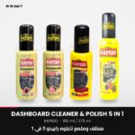 RAPIDO Dashboard Cleaner & Polish 5 in 1