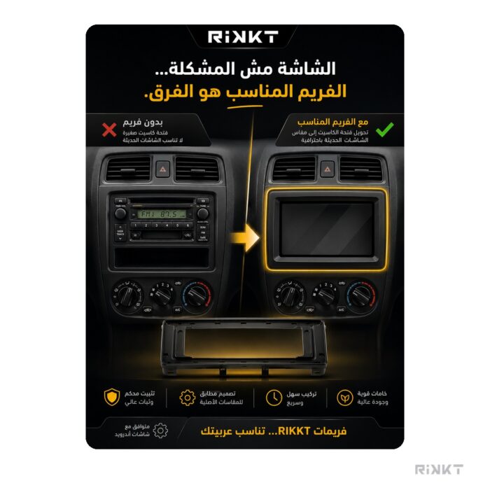 ⁦Car Dashboard Fascia Frames for All Car Models | Rikkt⁩ - الصورة ⁦7⁩