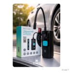 RAVPower 3-in-1 Smart Air Compressor with Power Bank & LED Flashlight (RP-PB1233) - Image 2