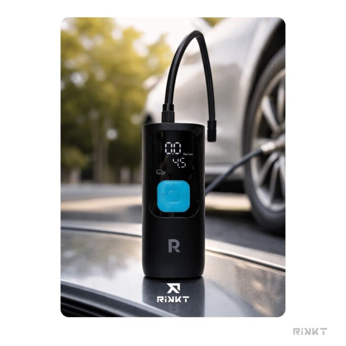 RAVPower 3-in-1 Smart Air Compressor with Power Bank & LED Flashlight (RP-PB1233) - Image 3