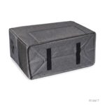 Rikkt Foldable Car Trunk Organizer with Lid & Adjustable Dividers - Image 3
