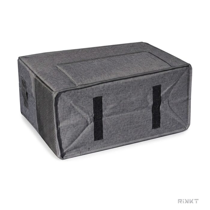 Rikkt Foldable Car Trunk Organizer with Lid & Adjustable Dividers - Image 3